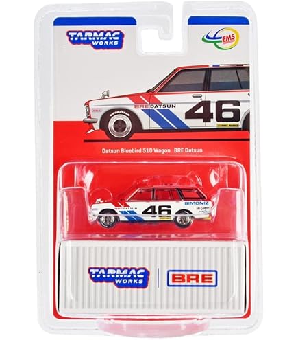 Amazon.com: Toy Cars 1972 Datsun 510 #85 BRE (Brock Racing